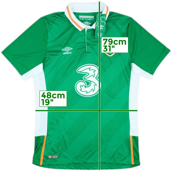 2016-17 Ireland Home Shirt (M)