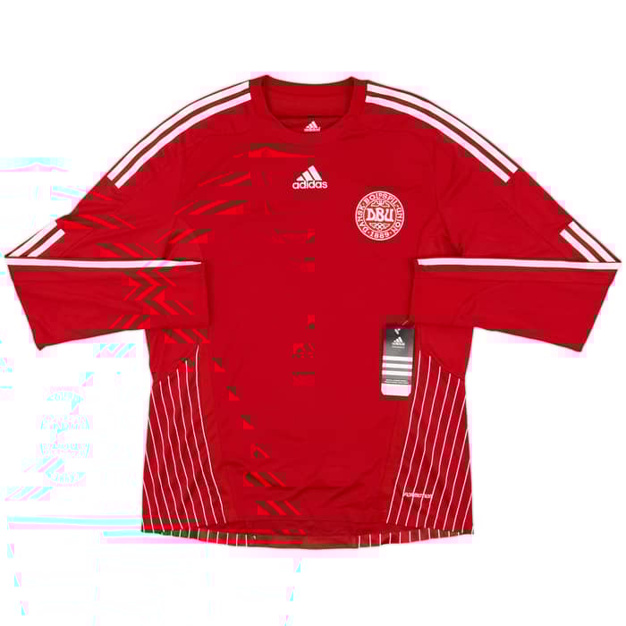 2007-10 Denmark Player Issue Home L/S Shirt (L)