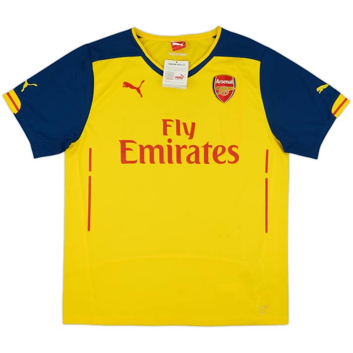 2014-15 Arsenal Away Shirt Arteta #8 (L)
