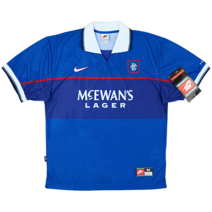 1997-99 Rangers Home Shirt Negri #9 (M)