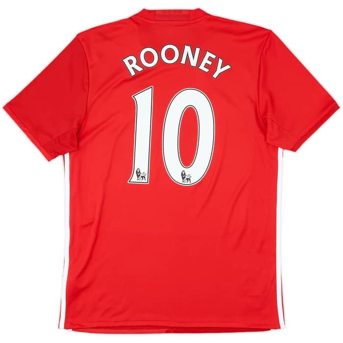 2016-17 Manchester United Home Shirt Rooney #10 (M)