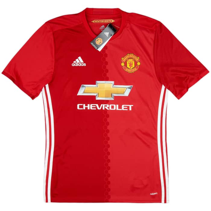 2016-17 Manchester United Player Issue Home Shirt Rooney #10 (M/L)