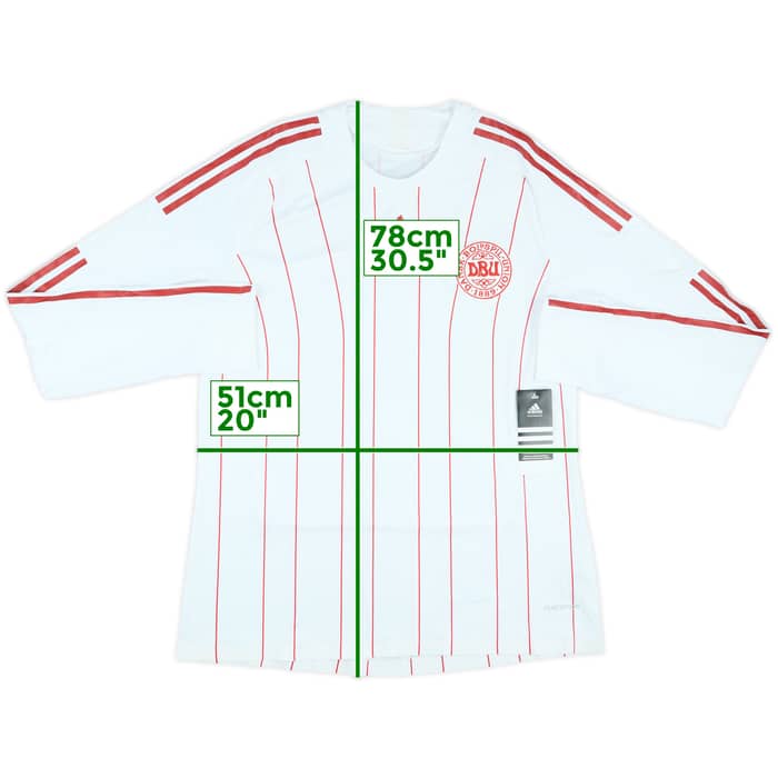 2008-10 Denmark Authentic Away L/S Shirt (L)