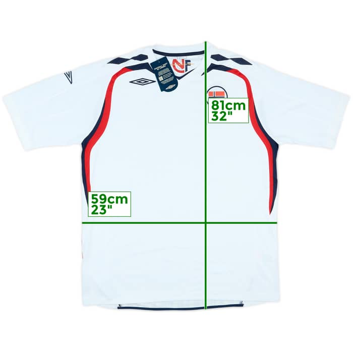 2007-08 Norway Away Shirt (XL)