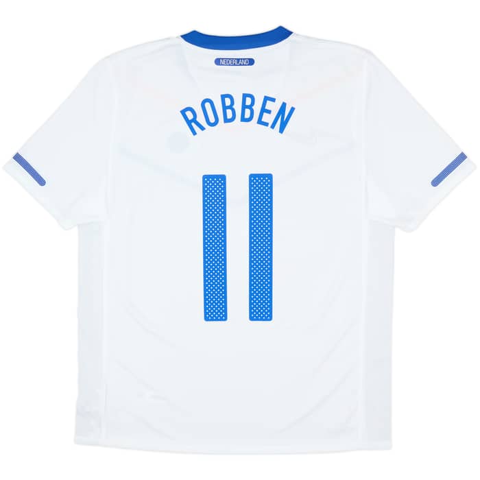 2010-11 Netherlands Away Shirt Robben #11 (L)
