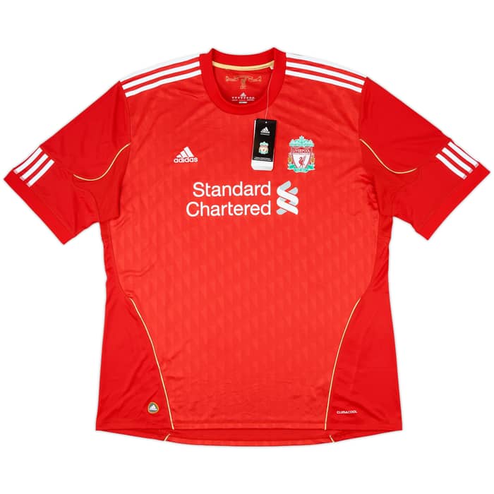 2010-12 Liverpool Home Shirt Gerrard #8 (3XL)