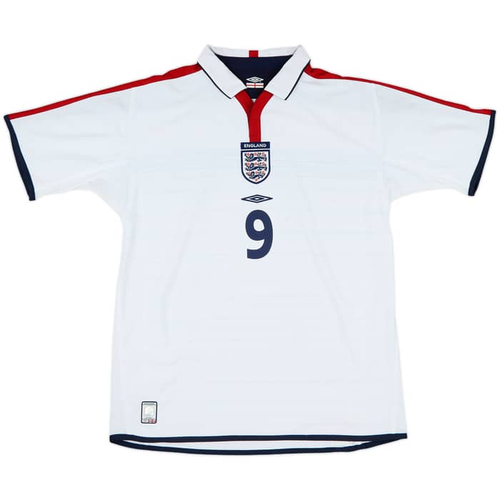2003-05 England Home Shirt Rooney #9 (L)
