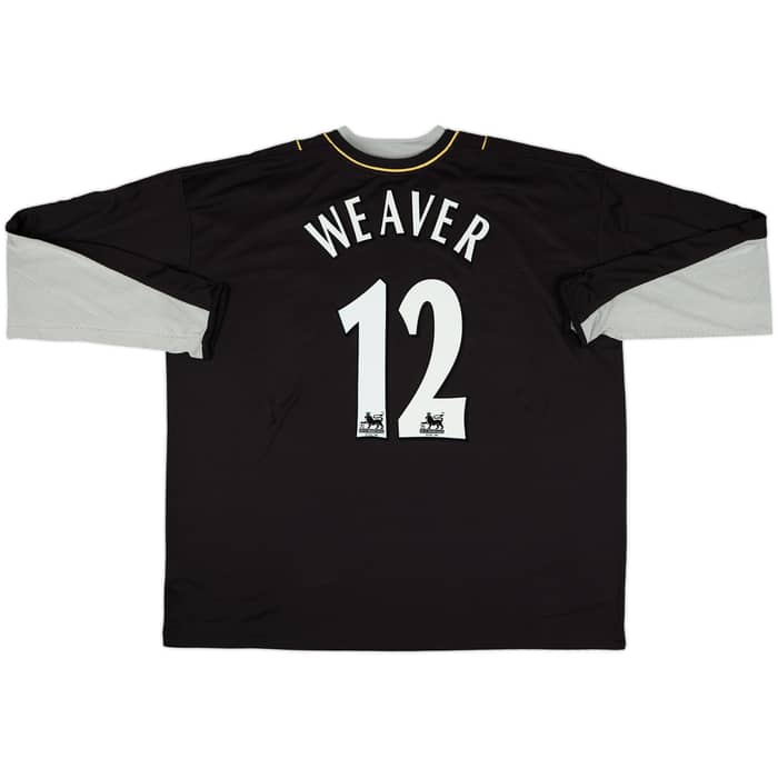 2006-07 Manchester City GK Shirt Weaver #12 (XXL)