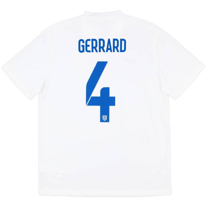 2014-15 England Home Shirt Gerrard #4 (L)