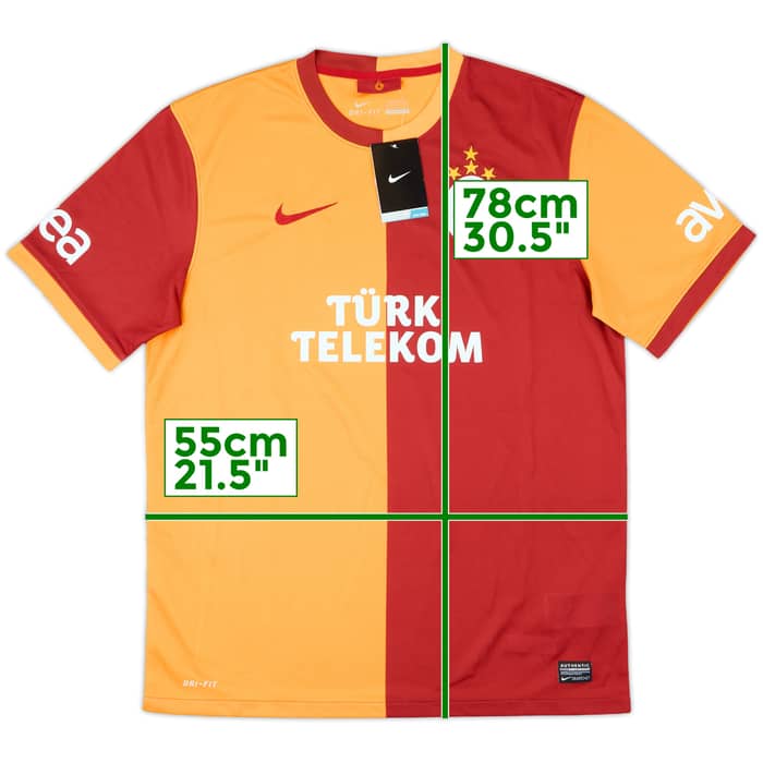 2013-14 Galatasaray Home Shirt (L)