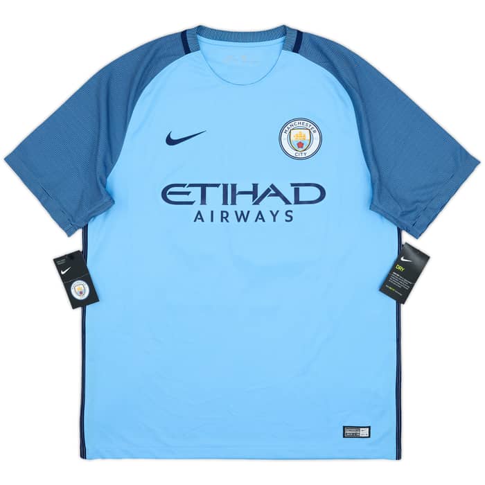 2016-17 Manchester City Home Shirt Toure Yaya #42 (L)