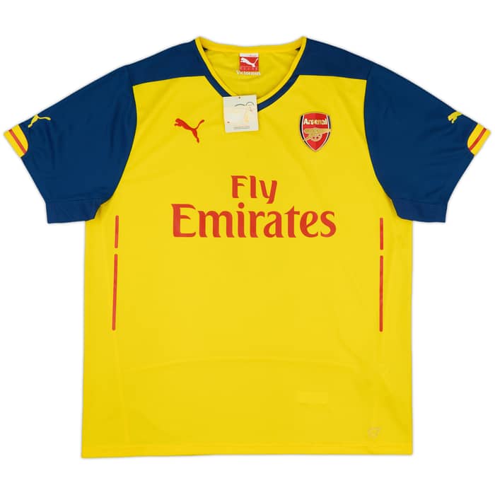 2014-15 Arsenal Away Shirt Arteta #8 (XL)