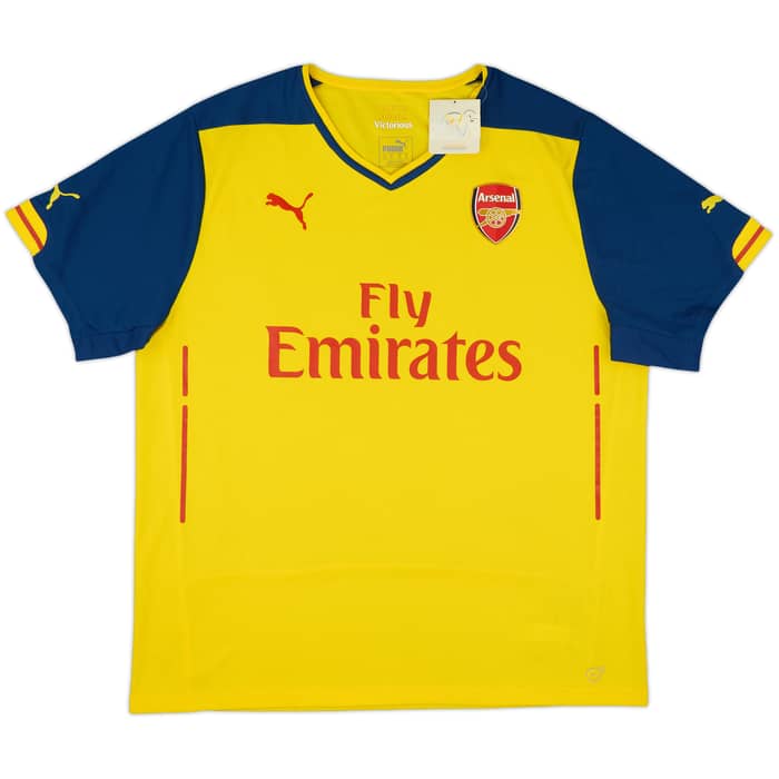 2014-15 Arsenal Away Shirt Arteta #8 (XL)