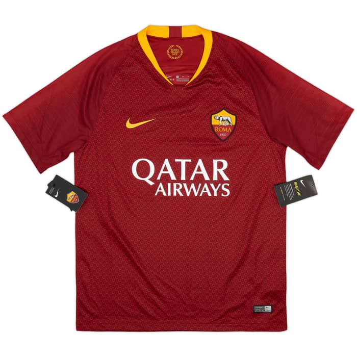 2018-19 Roma Home Shirt De Rossi #16 (M)