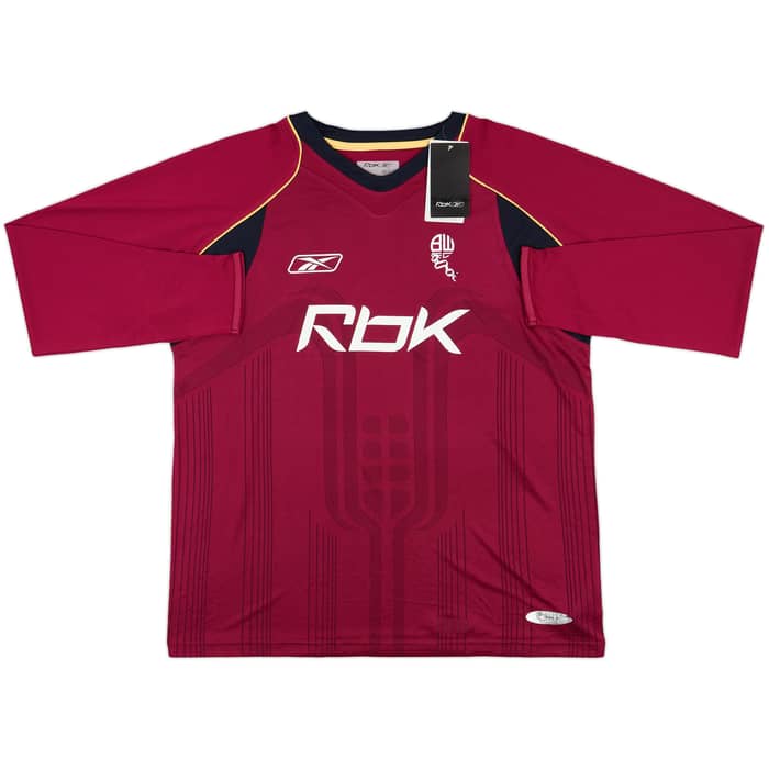 2007-08 Bolton Third L/S Shirt Campo #8 (XL)