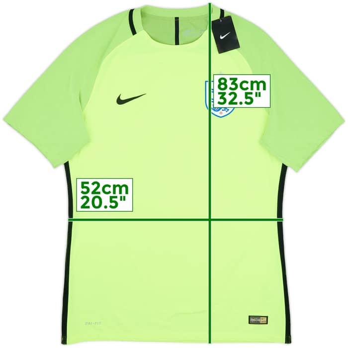 2016-18 England Authentic GK Shirt (XL)