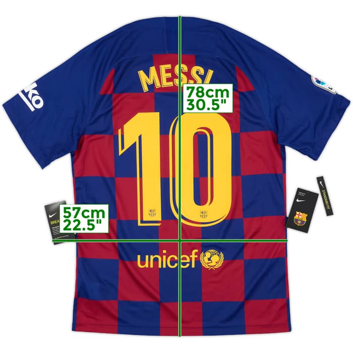 2019-20 Barcelona Home Shirt Messi #10 (M)