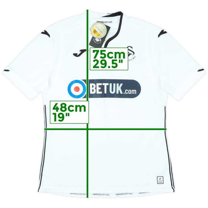 2018-19 Swansea Home Shirt (L)