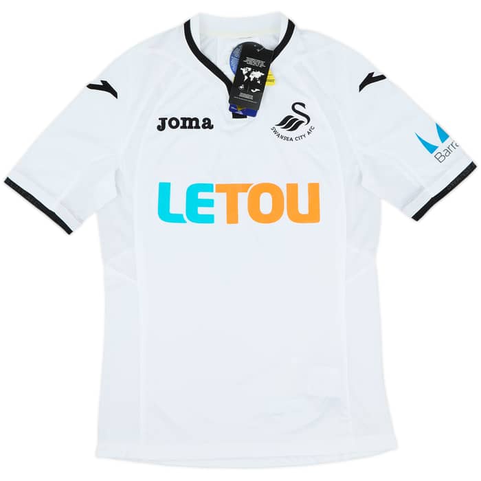 2017-18 Swansea Home Shirt (S)