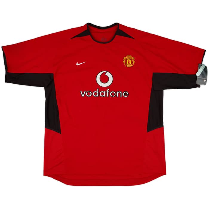 2002-04 Manchester United Home Shirt Ronaldo #7 (XXL)