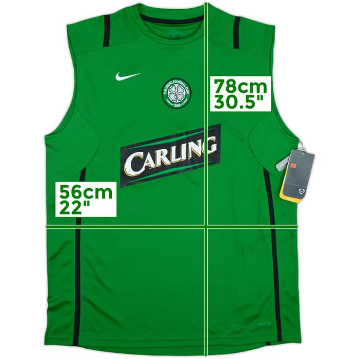 2006-07 Celtic Nike Training Vest (L)