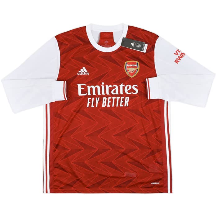 2020-21 Arsenal Home L/S Shirt Saka #7 (XL)