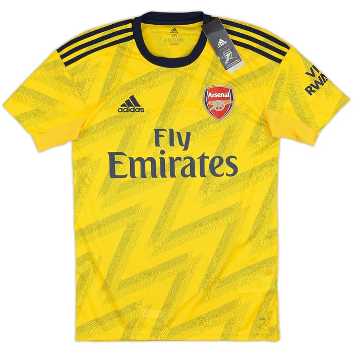 2019-20 Arsenal Away Shirt Saka #77 (XS)