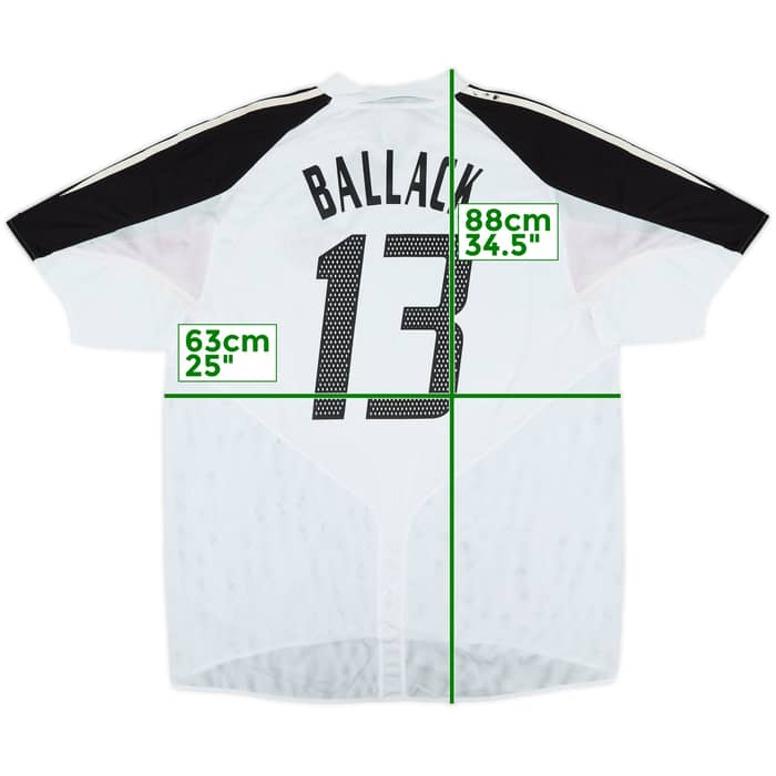 2004-05 Germany Home Shirt Ballack #13 (XL)