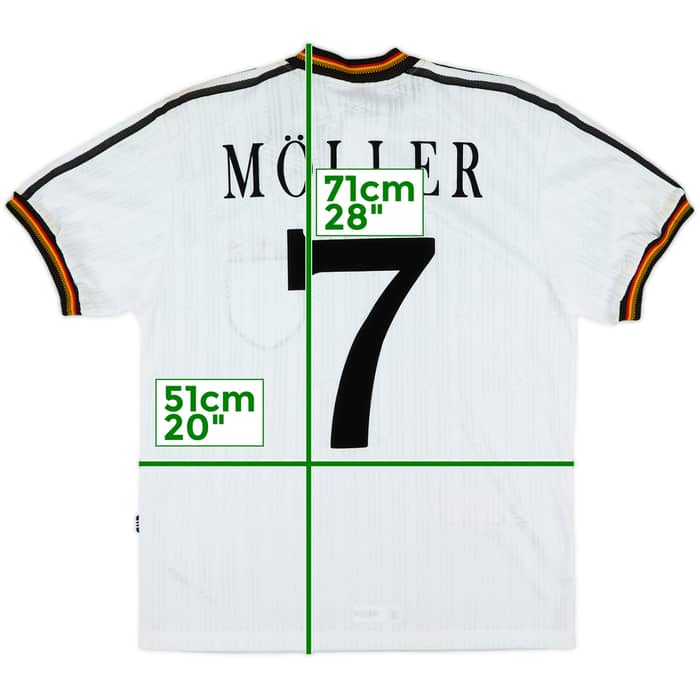 1996-98 Germany Home Shirt Moller #7 (S)