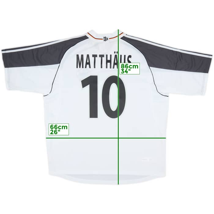2000-02 Germany Home Shirt Matthaus #10 (XXL)