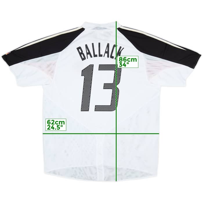 2004-05 Germany Home Shirt Ballack #13 (XL)