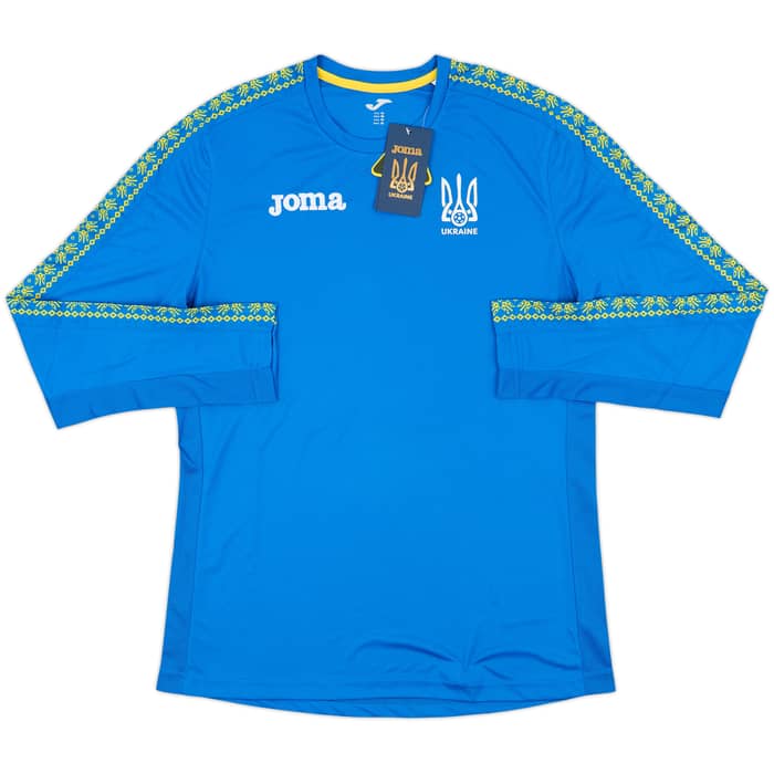 2018-19 Ukraine Joma Training L/S Shirt (M)