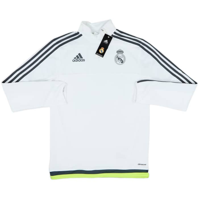 2015-16 Real Madrid adidas 1/4 Zip Drill Top (XS)