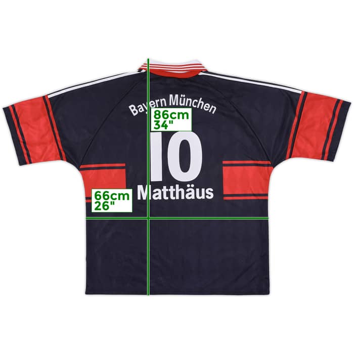1997-99 Bayern Munich Home Shirt Matthaus #10 (XXL)