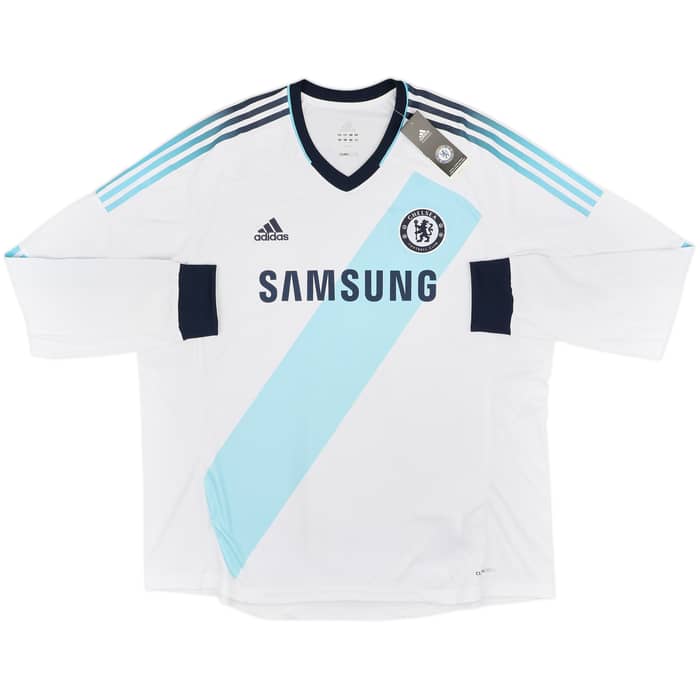 2012-13 Chelsea Away L/S Shirt Hazard #17 (XXL)