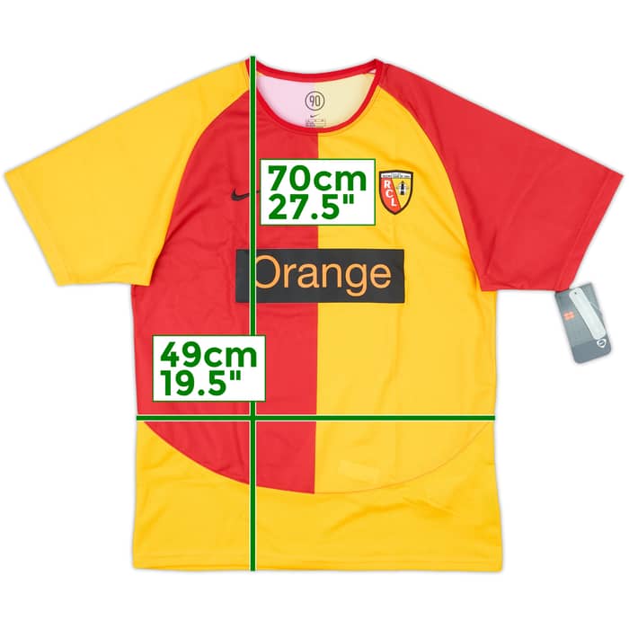 2004-05 Lens Home Shirt (XL.Boys)