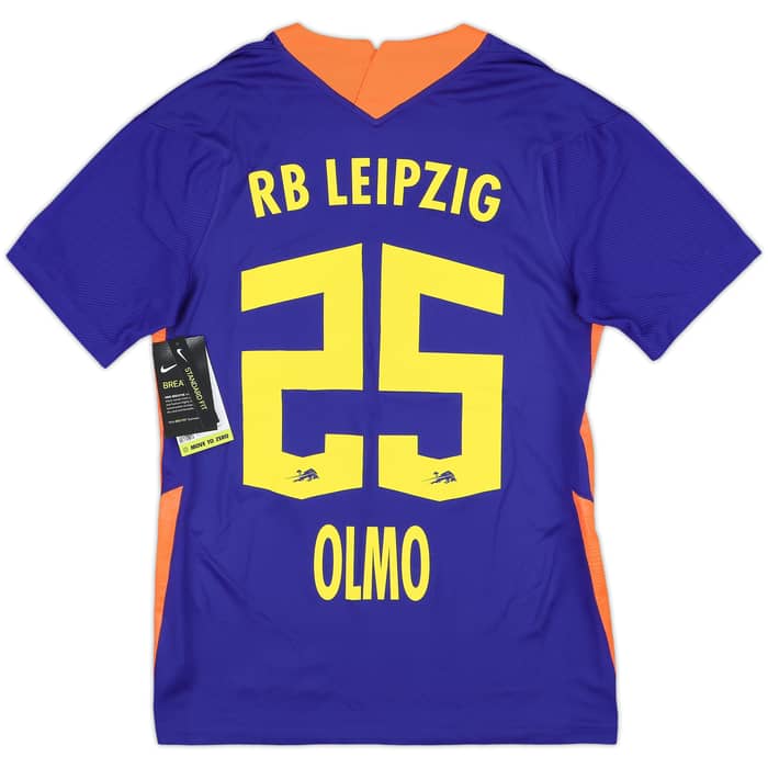 2020-21 RB Leipzig Away Shirt Olmo #25 (S)