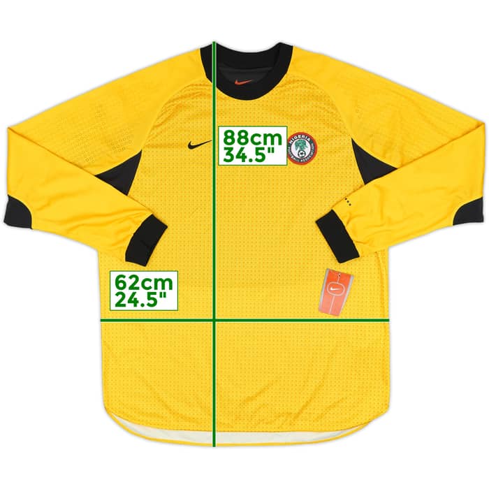 2000-02 Nigeria Player Issue GK Shirt (XL)