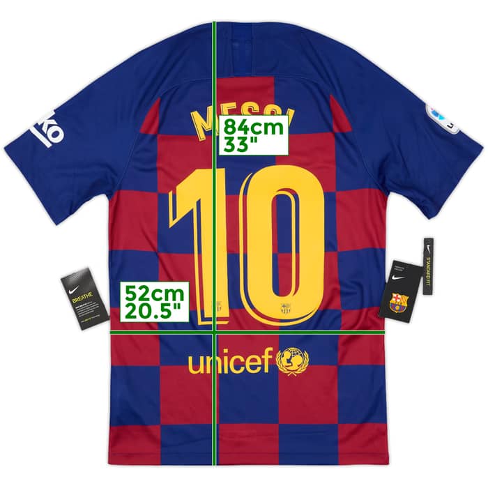 2019-20 Barcelona Home Shirt Messi #10 (S)