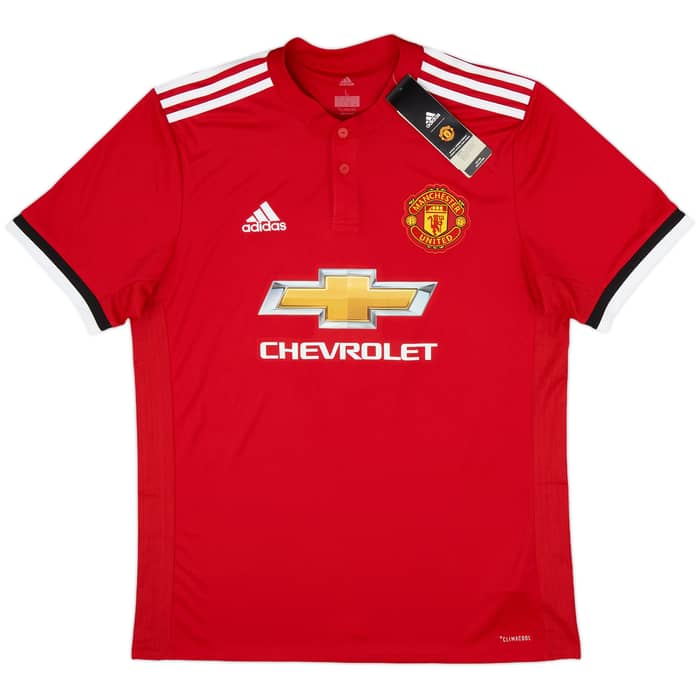2017-18 Manchester United Home Shirt Pogba #6 (L)