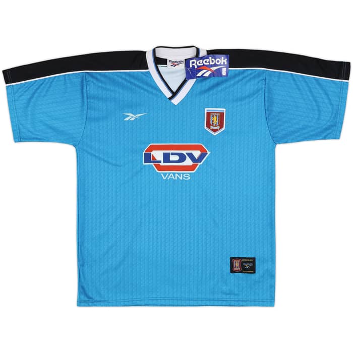 1998-99 Aston Villa Away Shirt Yorke #10 (XL)