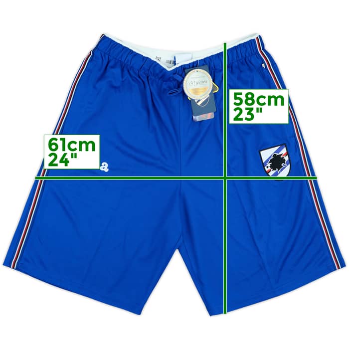 2016-17 Sampdoria Joma Training Shorts (M)