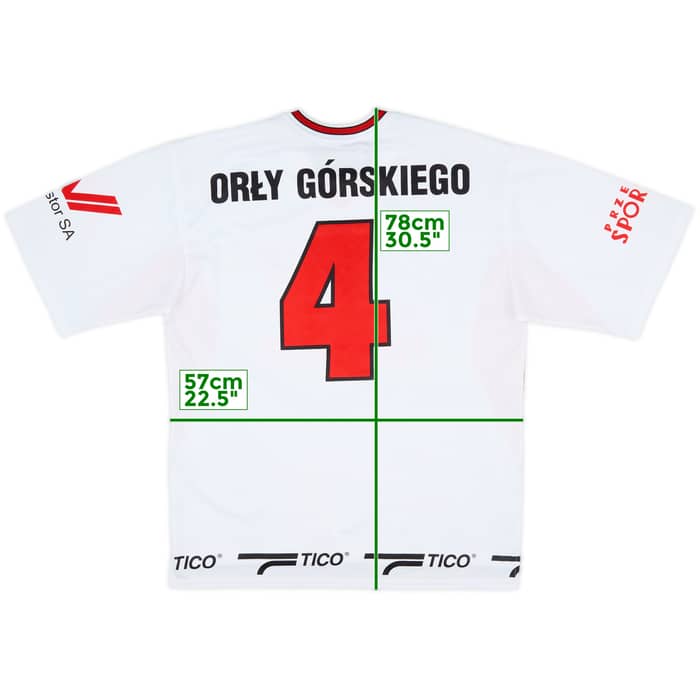 2005-06 Orły Gorskiego Signed Home Shirt #4 - 8/10 - (XL)