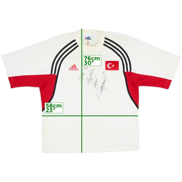 2000-01 Turkey adidas Training Shirt - 7/10 - (L/XL)