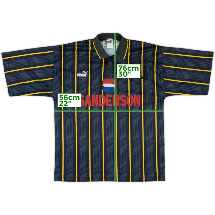 1993-95 Sheffield Wednesday Away Shirt #12 - 3/10 - (L)