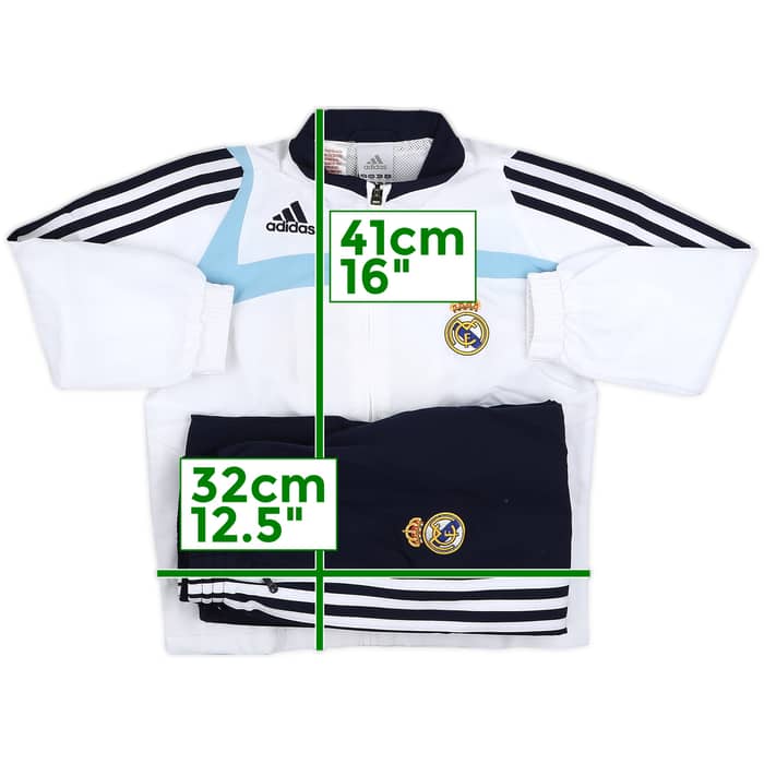 2007-08 Real Madrid adidas Full Tracksuit (S.Boys)