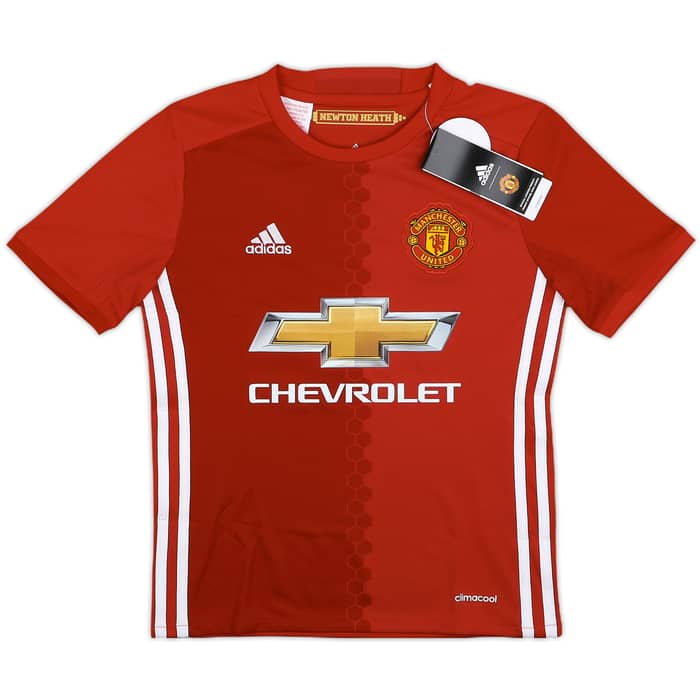 2016-17 Manchester United Home Shirt (S.Boys)