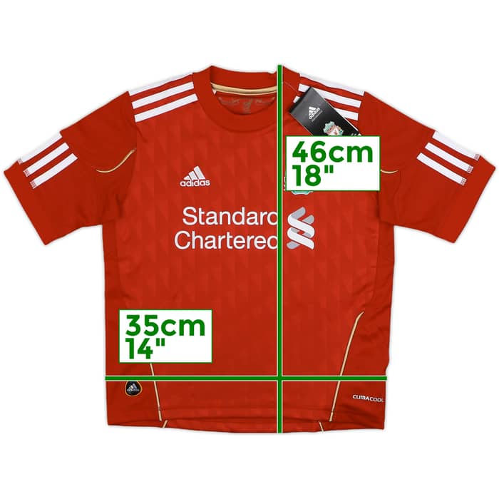 2010-12 Liverpool Home Shirt (7-8 Years)