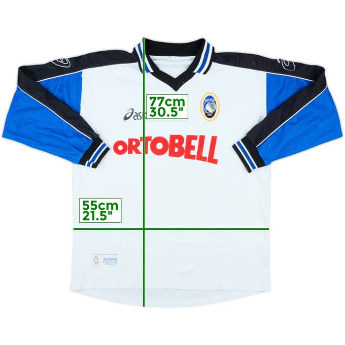 2000-01 Atalanta Away L/S Shirt - 5/10 - (M)