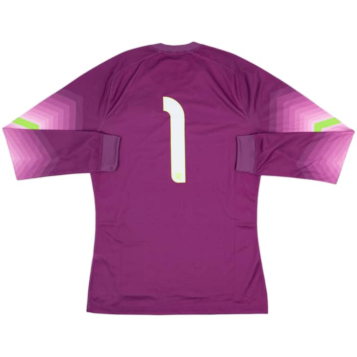 2014-15 England Player Issue GK Shirt #1 (L)